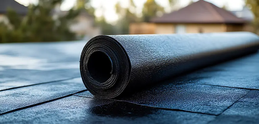 Rubber Flat Roof Replacement in Santee
