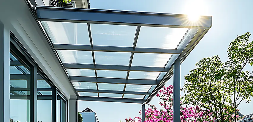 Glass Patio Roof Installation in Santee