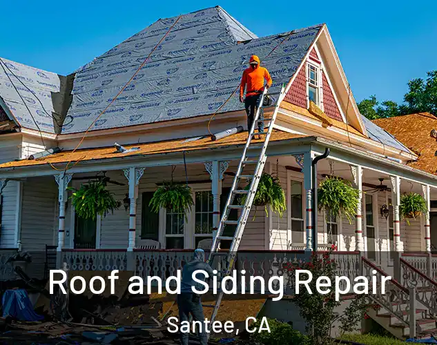  Roof and Siding Repair Santee, CA