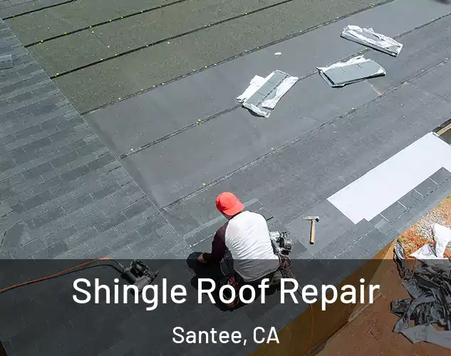  Shingle Roof Repair Santee, CA